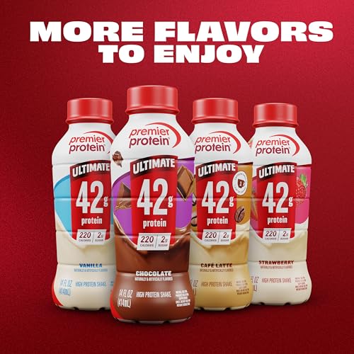 Premier Protein ULTIMATE 42g High Protein Shake, Vanilla, 12 Pack | 220 Calories, 2g Sugar, 24 Vitamins & Minerals, Supports Muscle Health, Gluten-Free, Protein Snack, 14 oz - image 9