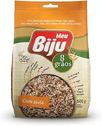 MEU BIJU Arroz Meu Biju 8 Grãos Integrais Com Aveia - 500G