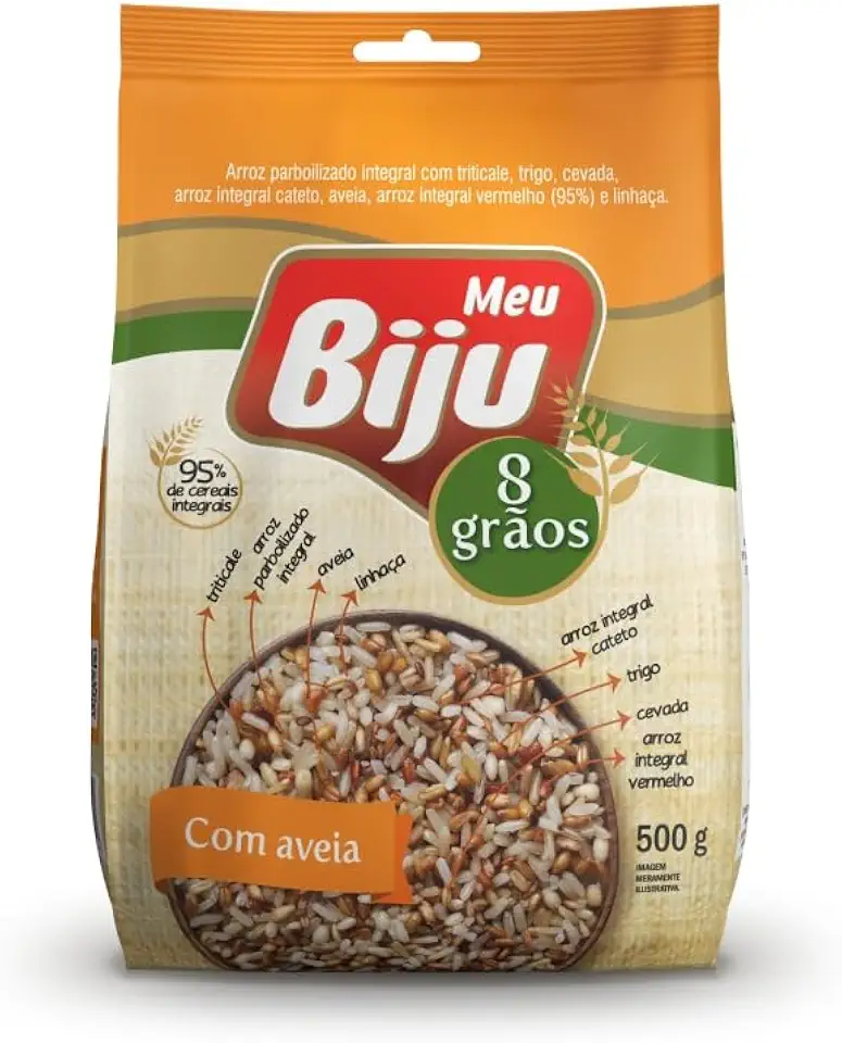 Arroz 8 Grãos Integrais com Aveia - Nutrição Completa a Cada Refeição