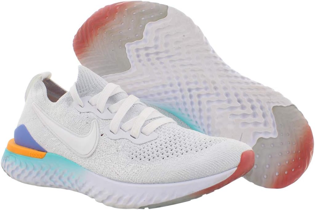 Nike Epic React Flyknit Tenis para correr para mujer, Blanco, 9 US :  Amazon.com.mx: Ropa, Zapatos y Accesorios