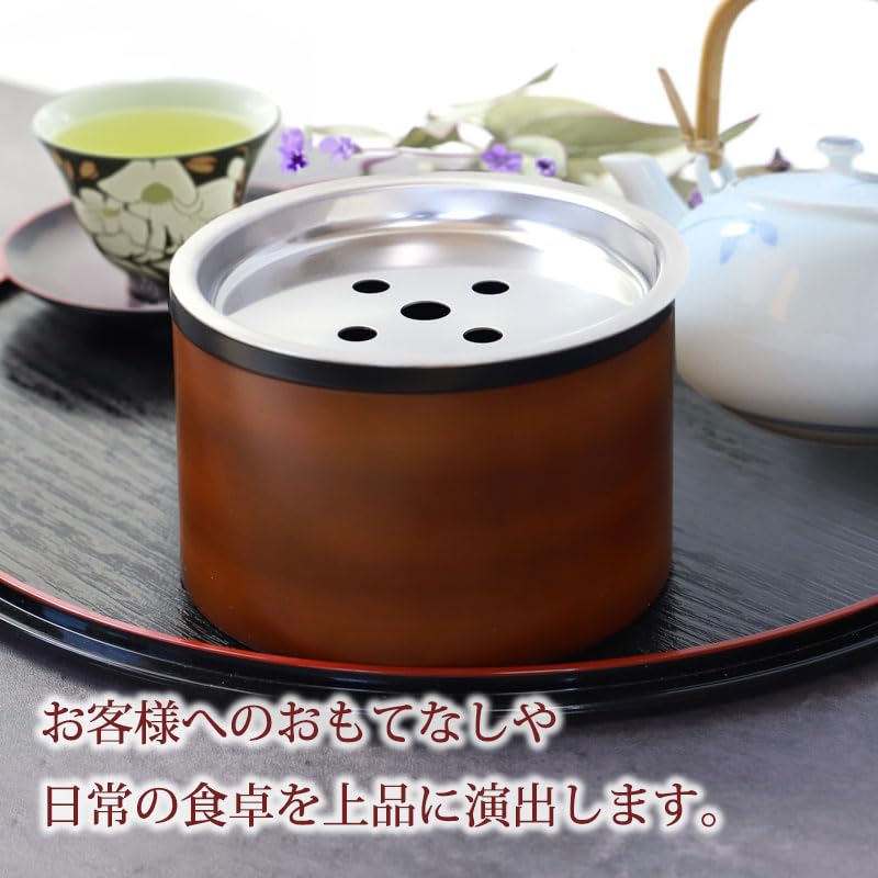 美術品・アンティーク・コレクション 茶道具 建水 茶筒 こぼし 日本製