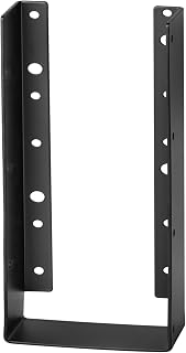GBGS 4 Pack 4x10 Concealed Joist Hanger,Inner Width:3-1/2"(89mm),14 Gauge Steel Hidden Flange Mount Joist Bracket
