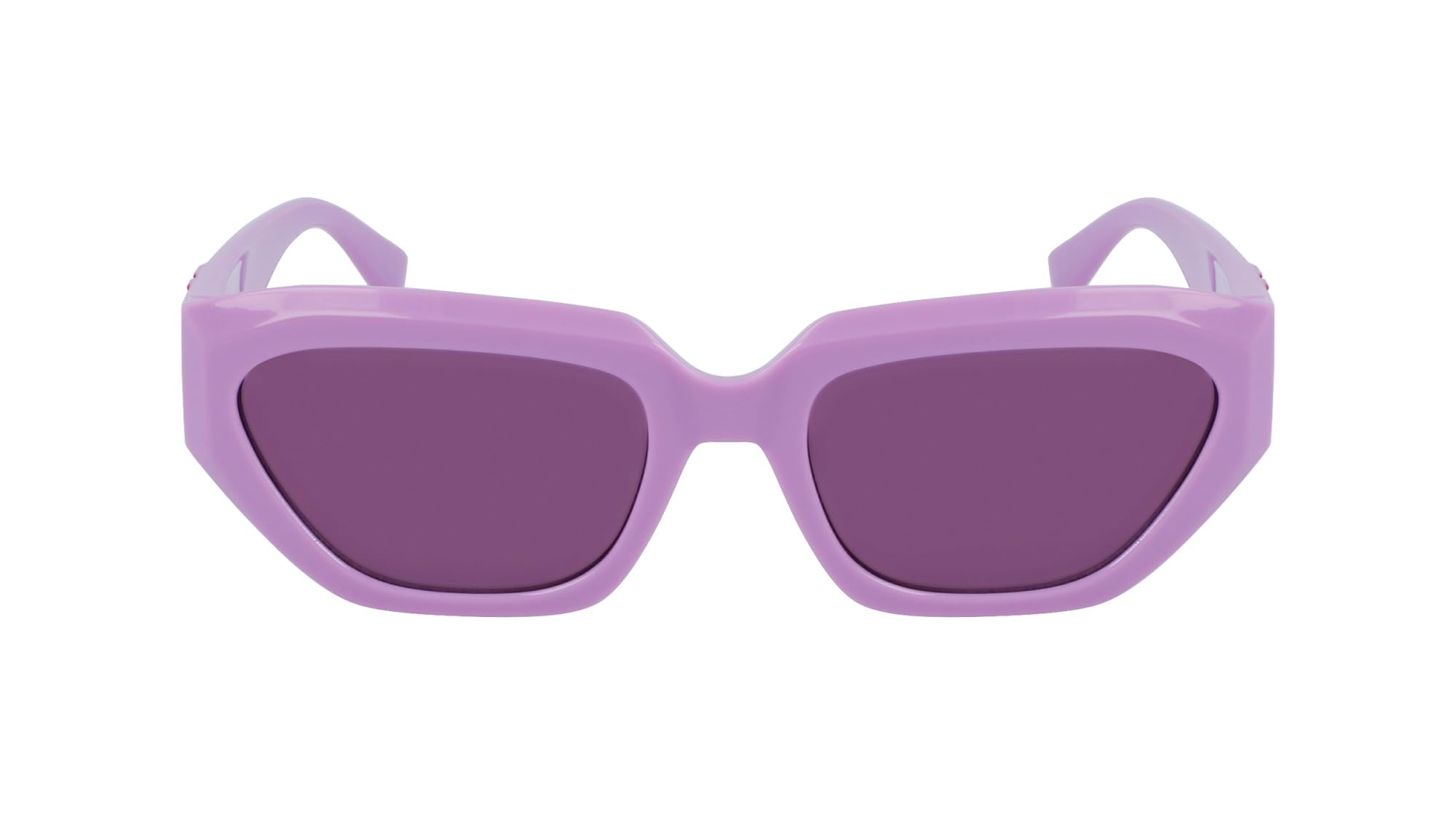Calvin Klein Jeans CKJ23652S 540 Lilac Sunglasses Unisex Iniettato, Modified Rectangle, 54