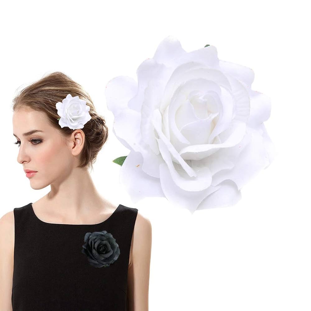 rose hair slide