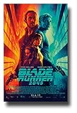 Blade Runner 2049 Poster Movie Promo 11 x 17 inches Ryan Gosling Harrison Ford Red Blue