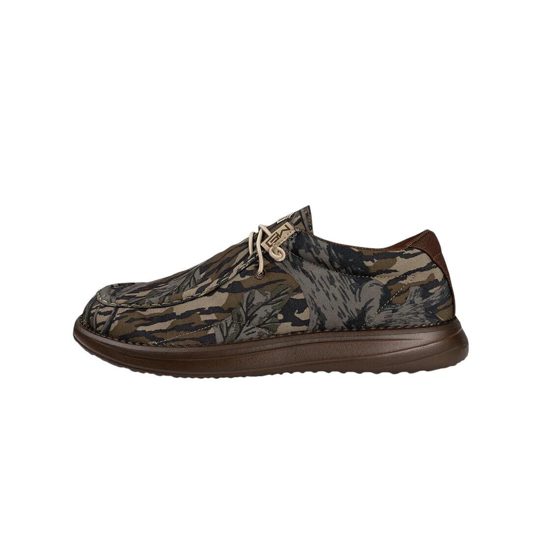 Gator Waders Mens Casual Shoes – Men's Loafers &amp; Slip-Ons Camp Shoes with No-Tie Laces -Arch Support Boat Shoes for Everyday Wear