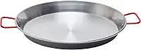 Garcima Panela de paella de aço carbono de 38 cm