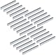 Emuca 9165862 Griffe für Möbelstück, CC 128mm, Aluminium, Matt eloxiert, 25 Stück