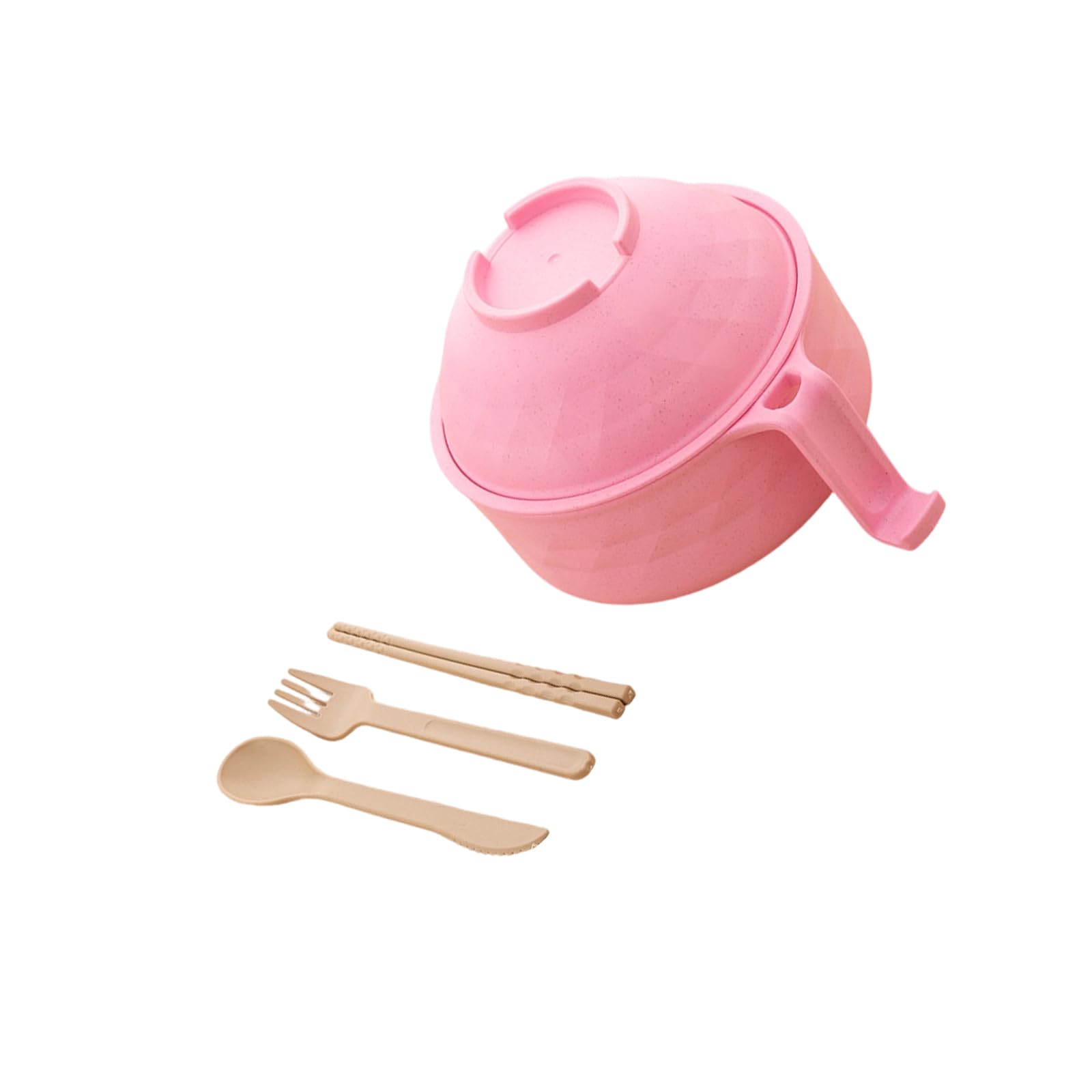 jiingekk Microwave Safe Strainer Bowl Set Includes Lid Handle Utensils for Easy Cooking Large Capacity Microwave Safe Bowl