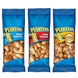PLANTERS Nuts Variety Pack, Plant Based Protein, 1.5 Oz (36 Ct)