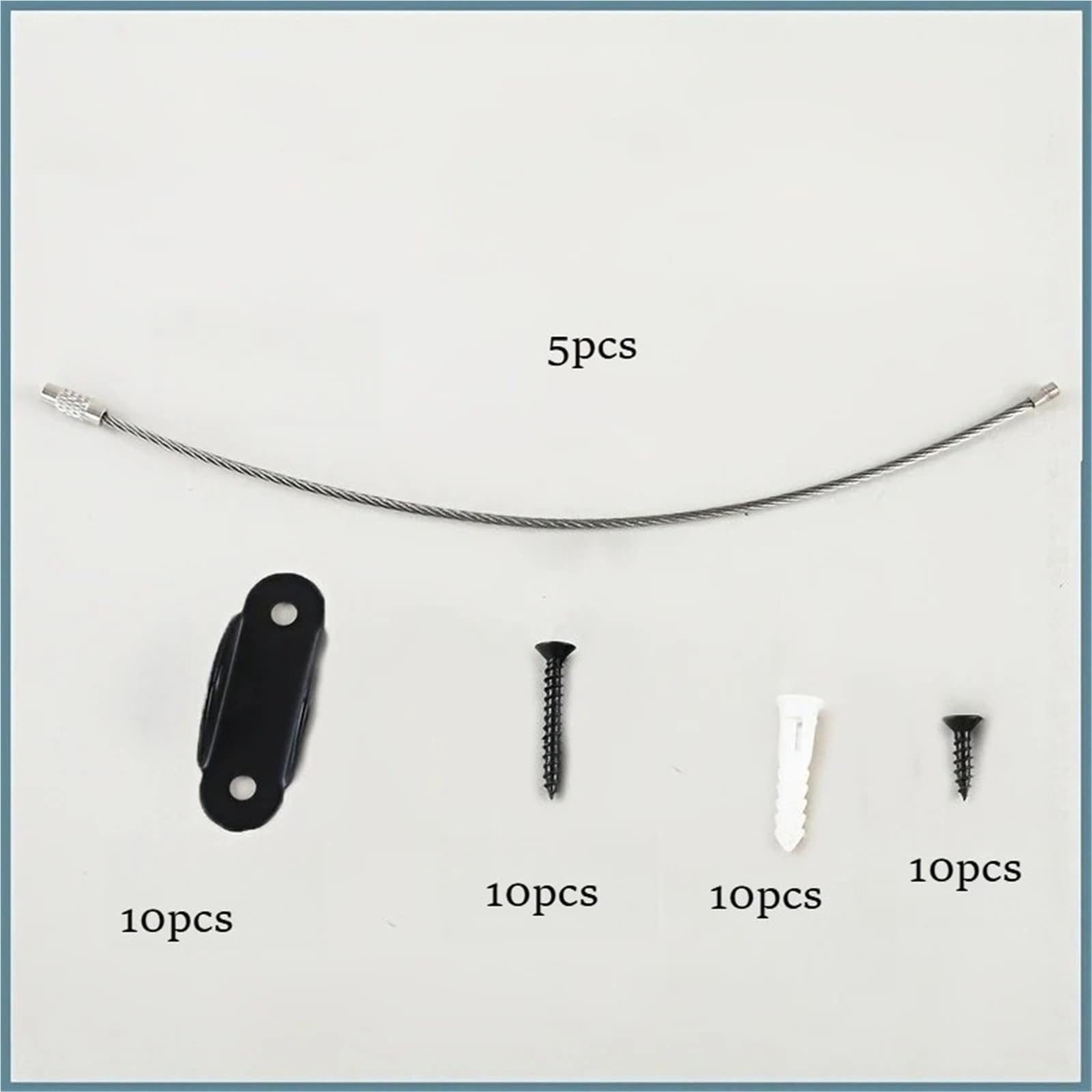 Fijación de muebles, Anclajes de pared for muebles con correas, soporta 400 libras, 4 pulgadas