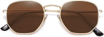 SOJOS Square Polarized Sunglasses for Women and Men