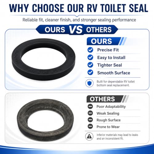 Image of RV Toilet Base Seal Kit 385311652 for Dometic 300 310 320