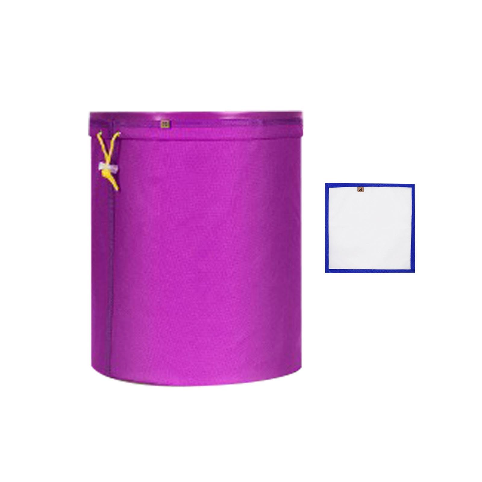 Mesh Filtration Bag Versatile Household Practical Easy to Clean 5 Gallon Purple 25 Microns-picture-17