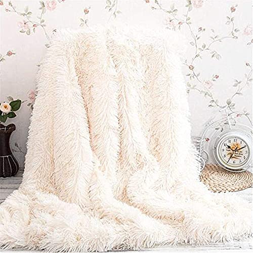 Liyingkeji Manta De Piel Sintética Súper Suave Y Cálida Y Cómoda Con Colcha Mullida, Adecuada Para Cama O Sofá, Sofá Shaggy Manta De 130 X 160 Cm, Color Blanco Liyingkeji Manta De Piel Sintética Súper Suave Y Cálida Y Cómoda Con Colcha Mullida, Adecuada Para Cama O Sofá, Sofá Shaggy Manta De 130 X 160 Cm, Color Blanco