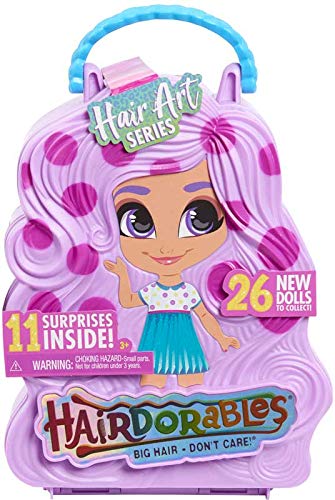 Hairdorables series 5 - Hair Art Series - Willekeurige pop van 15 cm met 11 verrassingen erin - HAA09000 - Nieuw