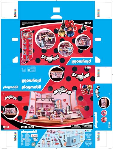 Miraculous : Chambre de Marinette Playmobil - vue 10