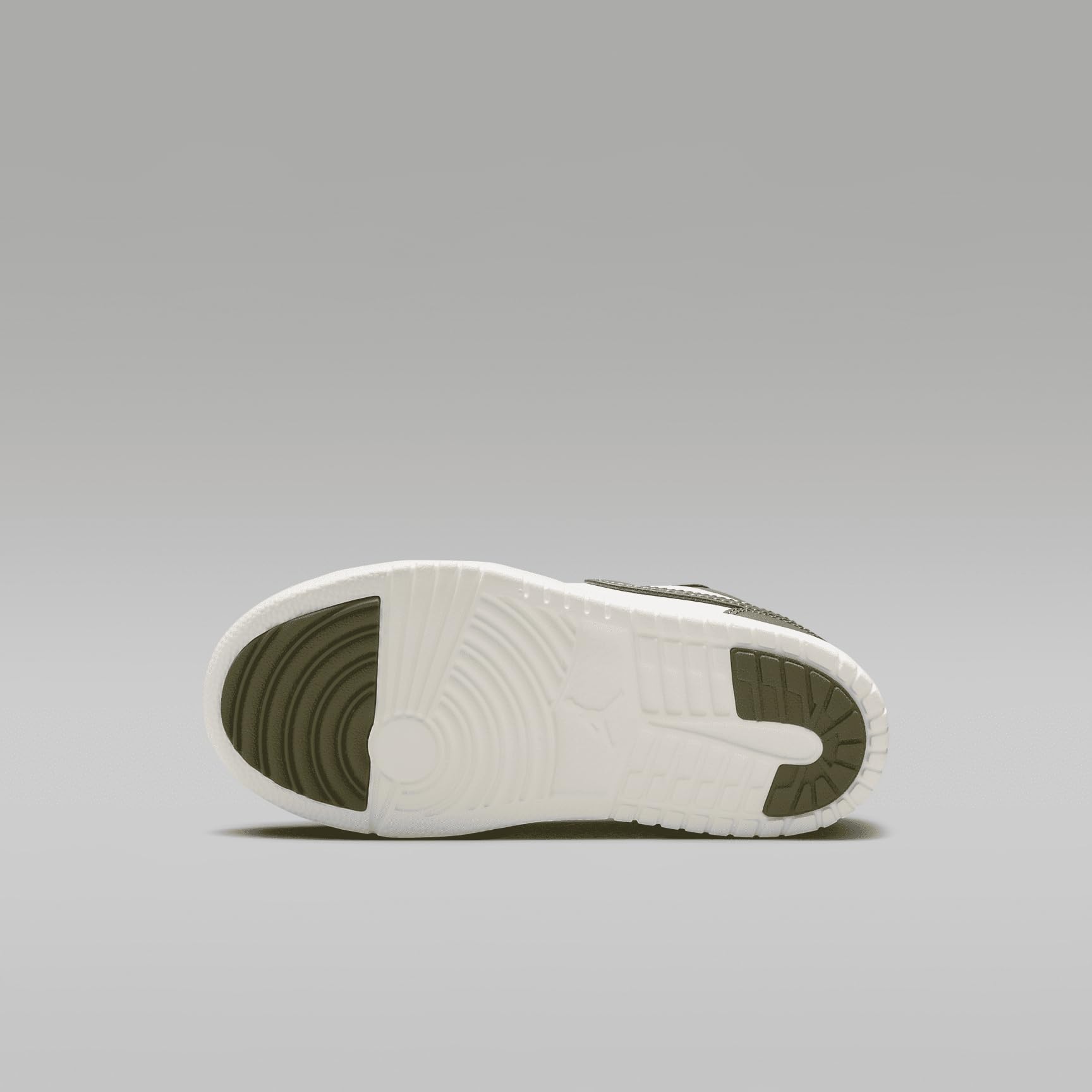 Jordan 1 Low Alt Little Kids' Shoes (DR9748-092, Black/Medium Olive/Sail/White) Size 12.5