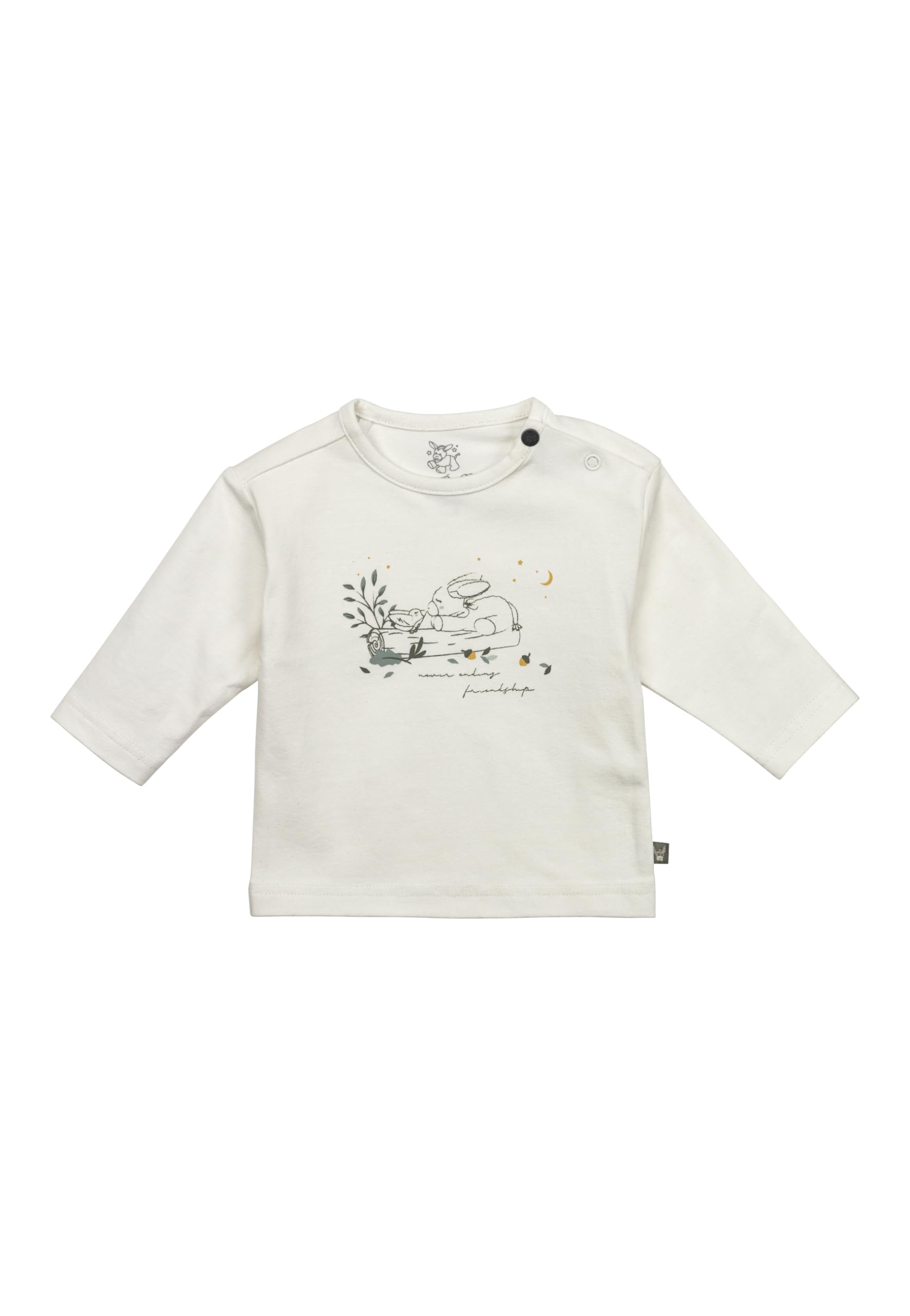 Sterntaler Langarmshirt Emmi Vogel - Baby Shirt aus weichem Baumwolljersey mit niedlichem Esel Emmi Print - bequemes Unisex Longsleeve - Baby und Kinder Bekleidung ab Geburt