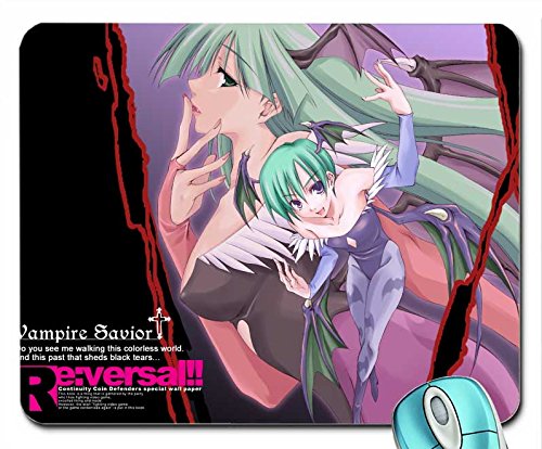 Anime darkstalkers morrigan aensland 1024x768 wallpaper mouse pad computer mousepad