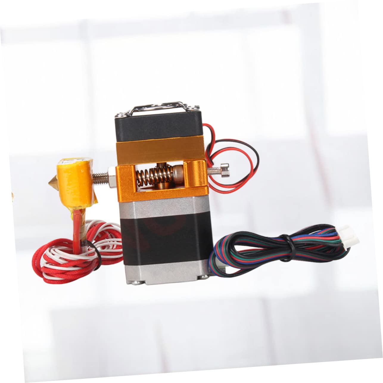 3d-drucker Extruderkopf 1, 75mm 0, 4mm 12 V 40 W Kupfer | Aluminiumlegierung und Edelstahl, Ersatz für Verschlissene Einheit, Passend als Heizblock für Präzisen Betrieb