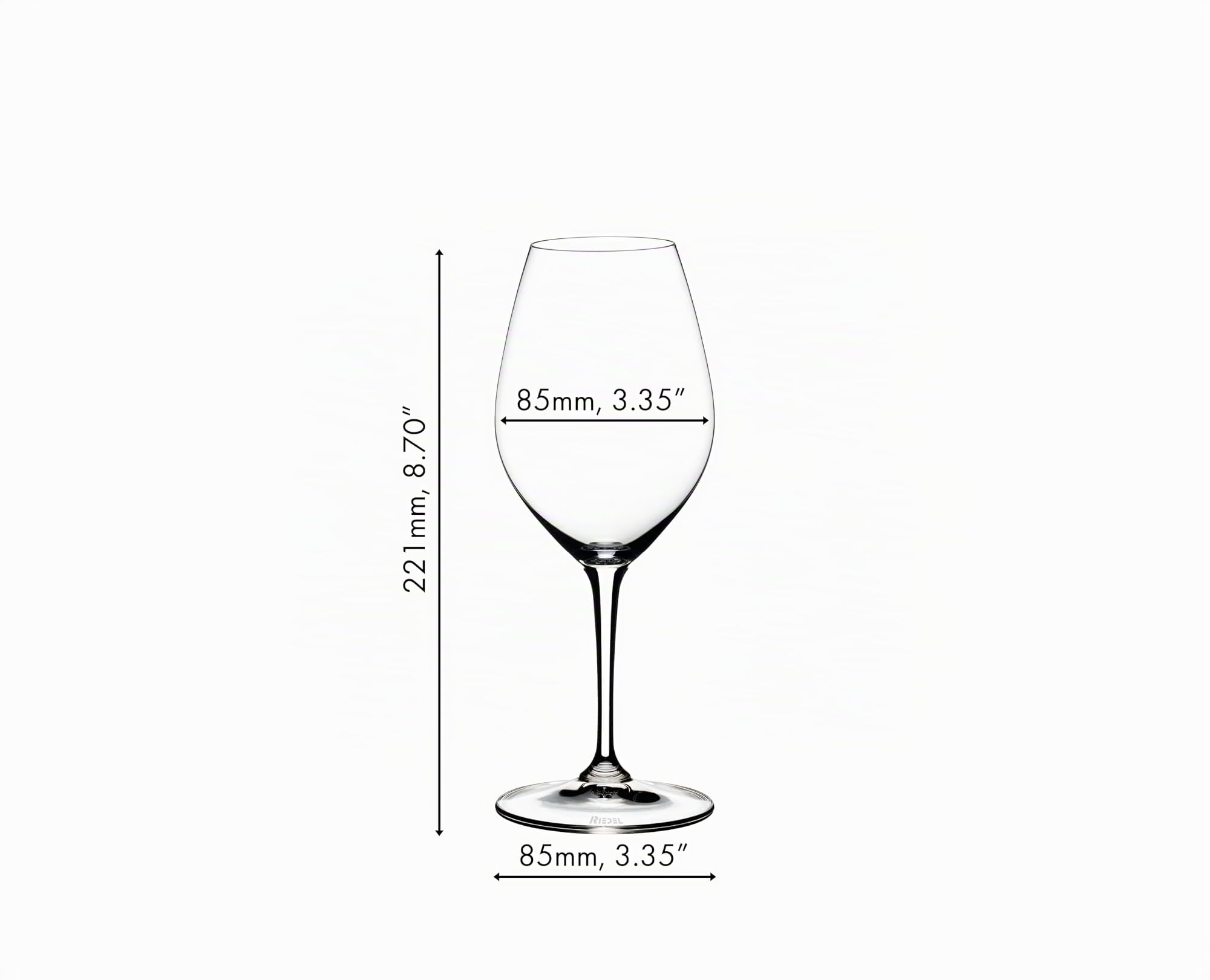 Riedel Wine Friendly Vino Blanco Champagne 003 Juego de 4 Copas de Vino Champagne