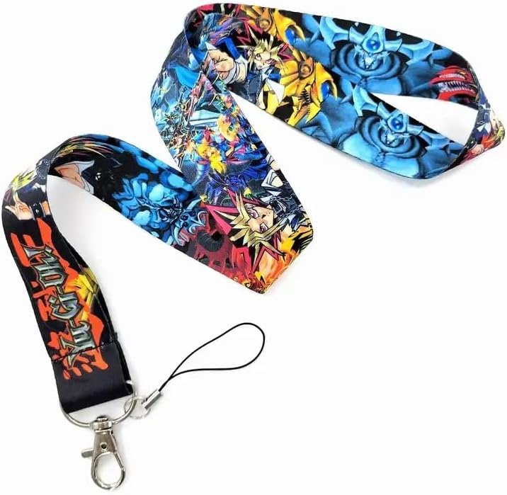 Miniatura 2 de Anime Source Yugioh Anime Coleccionista de Juego de Cartas Coleccionistas Serie de Dibujos Animados Llavero Llavero Soporte para Insigni, Marrón