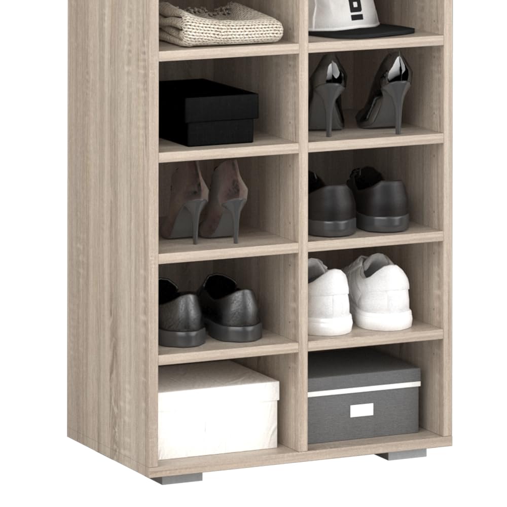Vicco Schuhschrank Paris, Sonoma, 52.4 x 183.3 cm