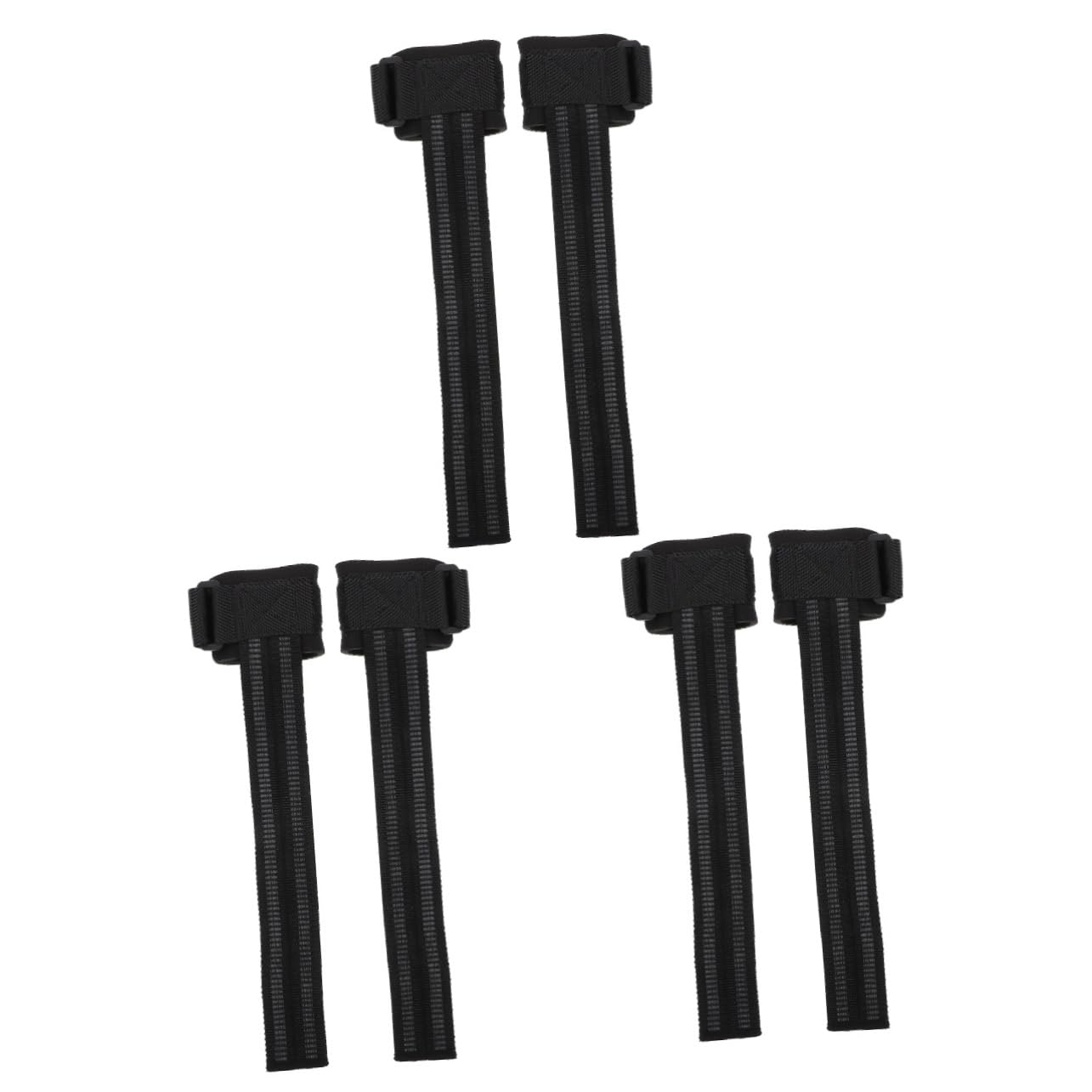 BESPORTBLE 3 Paires De Sangles d'exercice du Carpien pour Bol À Main Ceinture De Levage Entraînement pour Hommes Bandes De Poignet Mécaniques Force De Gymnastique Boost De Traction