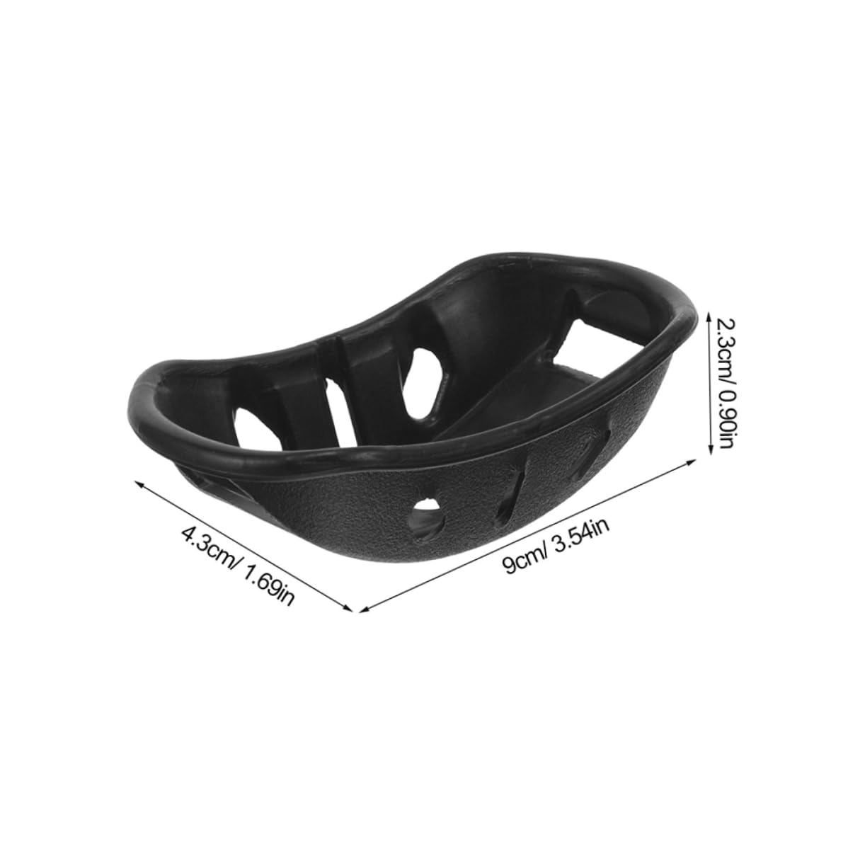 HOUDERCO 6pcs Portable Chin Pad for Helmets Enhanced Easy Replacement Multipurpose Chin Cushion for Construction Optimal Safety