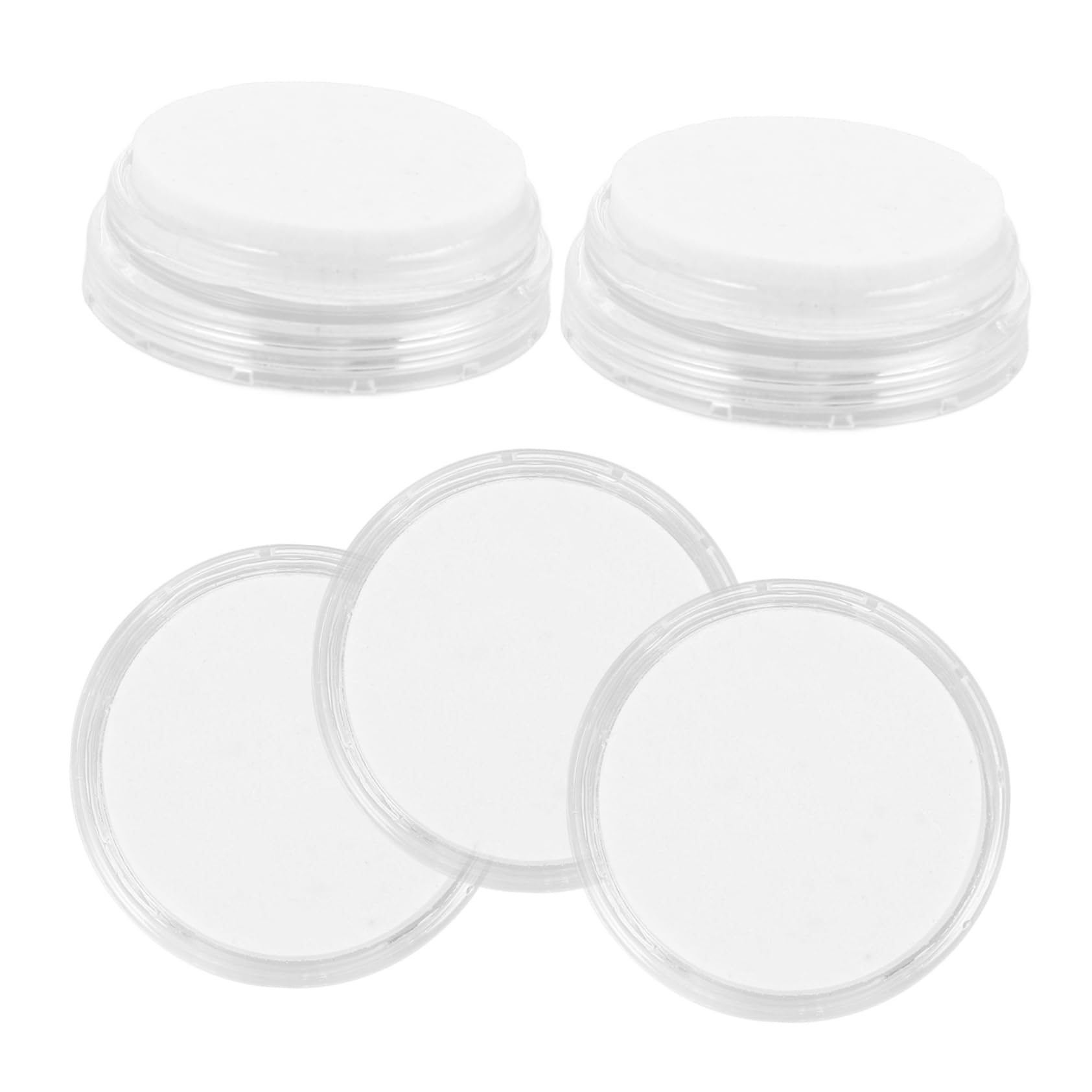 Yardwe 15 Piezas de oxigeno Almohadilla de burbujeo de Base Redonda Piezas del burbujeador del Acuario Purificación de Acuario aireador de Acuario difusor de Acuario PD