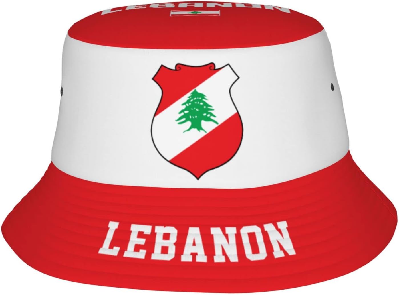Lebanon Flag Lebanese Bucket Hat 3D Printing Fisherman Hats Summer