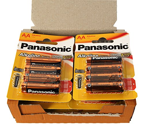 Panasonic Power LR6 AA - Confezione da 48 batterie...