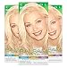 Clairol Balsam Hair Color 599 Ultra Light Natural Blonde 1 Kit (Pack of 3)