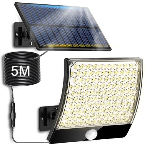 Luces Solares LED Exterior Jardín con Sensor