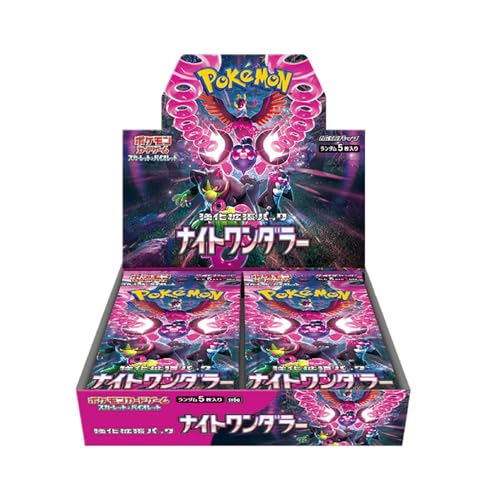 Pokemon Card Game Scarlet & Violet Enhancement Expansion Pack Night Wanderer Booster Box (Japanese) - 30 Packs