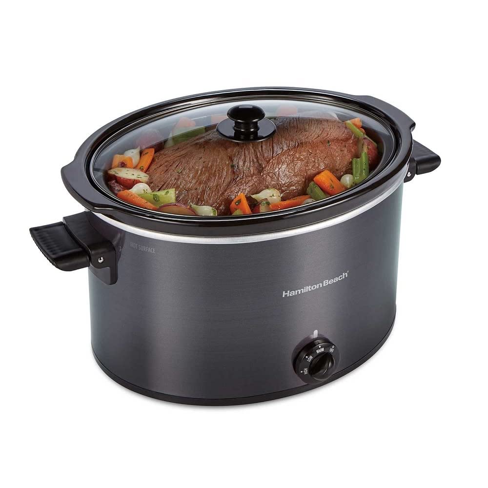 Slow Cooker Oval 10-Qt XL Capacity