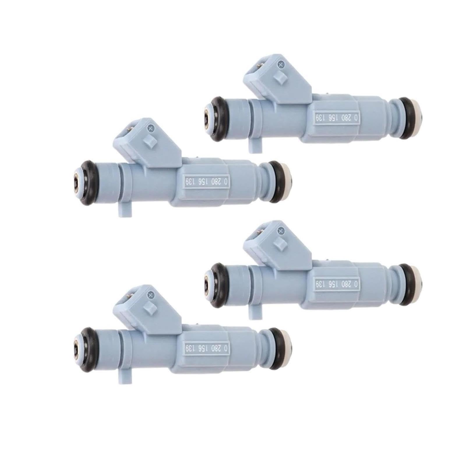 4 Inyectores Combustible 0280156139, Compatible Con Peugeot 206 307 1984F3