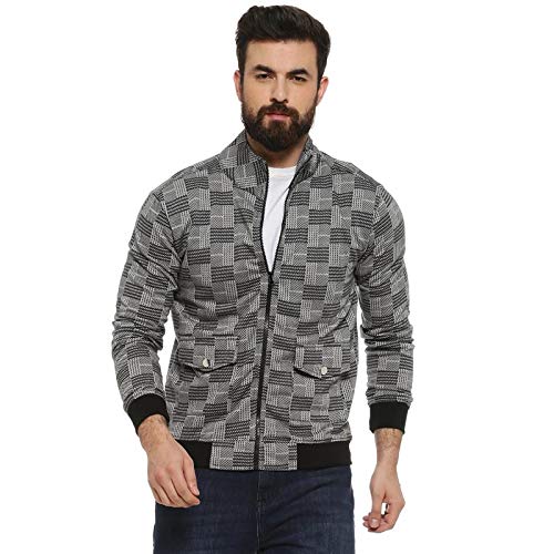 cahoot Men Cotton Blend Full Sleeve Stylish Standard Length Casual Jacket-picture-22