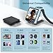 Wireless Charger for Samsung Galaxy Z Flip-3 in 1 Foldable 15W Fast Wireless Charging Stand, Portable Travel Charger Station for Galaxy Z Flip 7/6/5/4/3, Razr+, Galaxy Watch, Earphones, Black