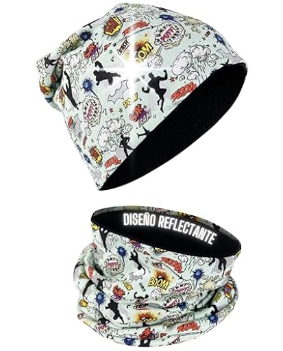 HECKBO Gorro y Braga Infantil Superhéroe Invierno – Polar – 2–8 años – Perfecto para conjuntos de invierno y actividades outdoor (48–54 cm) | Ya disponible en tu tienda friki favorita! En mundofriki.es! HECKBO Gorro y Braga Infantil Superhéroe Invierno – Polar – 2–8 años – Perfecto para conjuntos de invierno y actividades outdoor (48–54 cm) | Ya disponible en tu tienda friki favorita! En mundofriki.es!