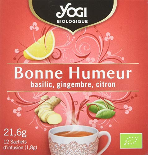  YOGI - Infusion BIO Bonne Humeur - 21,6 g ( 12...