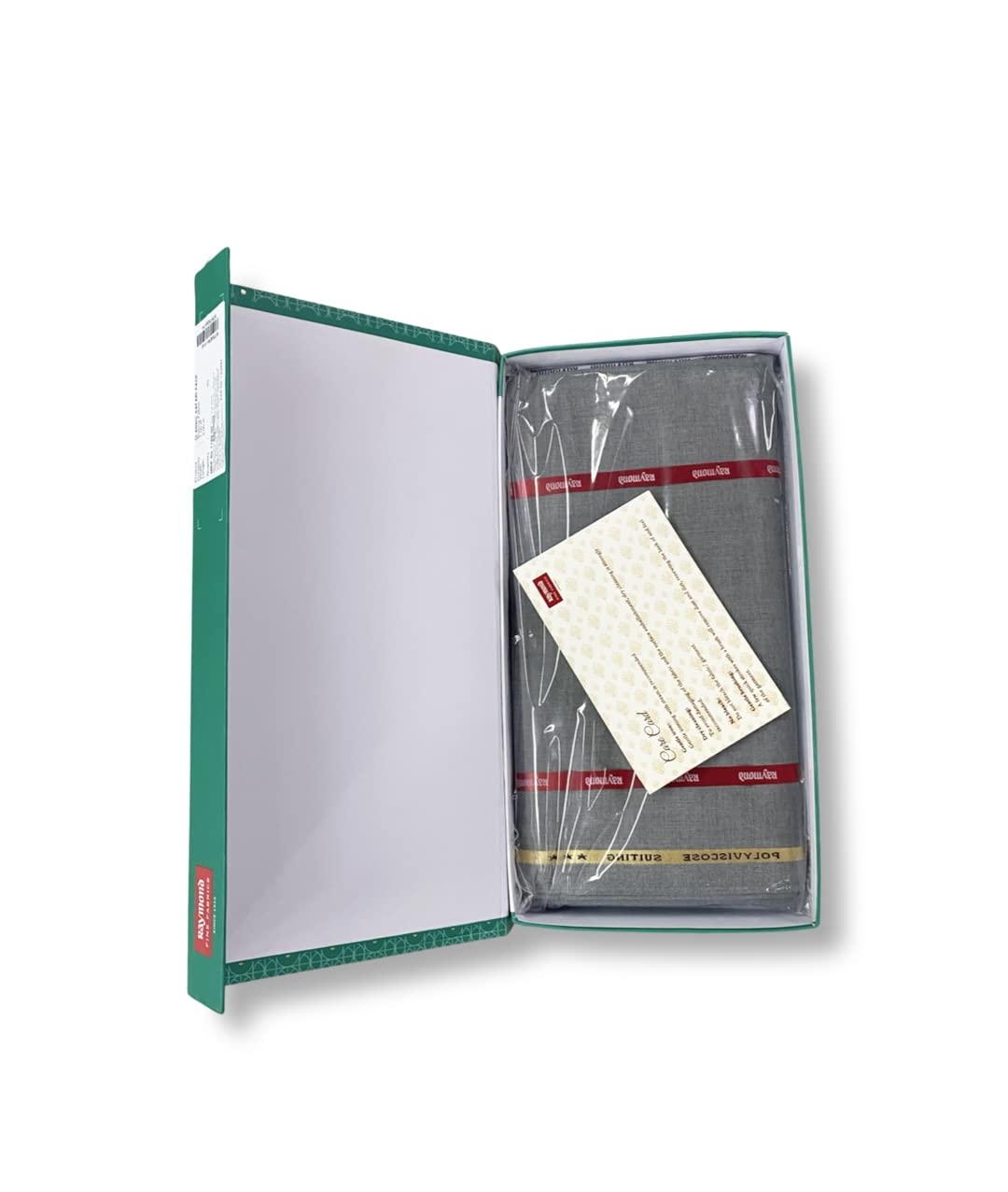 Mens Suit Fabric Box (3 Meters, All Weather fabric, Premium Fabric, Grey)