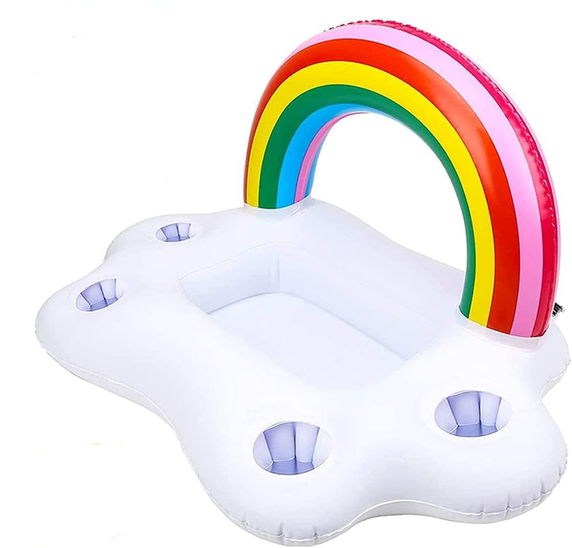 Portabebidas inflables, portabebidas inflables para Piscina, Disfrute de Sus Bebidas favoritas en la Piscina con portabebidas inflables
