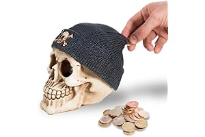 Skull Piggy Bank: The Ultimate Pirate's Treasure