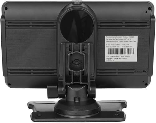 Miniatura 9 de Estéreo inalámbrico Carplay para automóvil con cámara de tablero de 2.5 K, pantalla táctil HD de 9.3 pulgadas, receptor estéreo portátil para