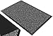 VOUNOT Tapis de Porte Paillasson d'Entree Interieur et Extérieur Tapis Antidérapant et Anti-Poussière Tapis d’entrée Imperméable Lavable 60x90cm Anthracite