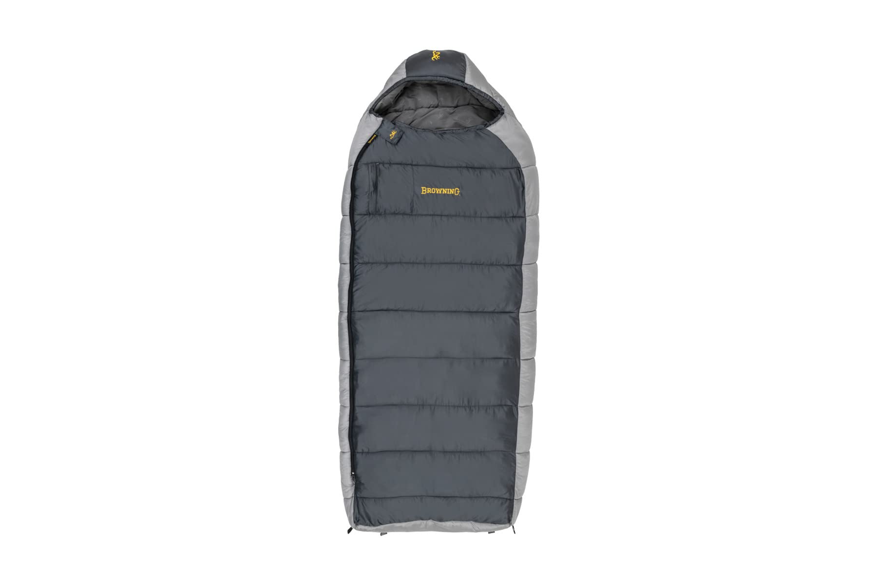 アルプス マウンテニアリング(Alps Mountaineering)Browning McKinley シュラフ チャコール/グレー サイズ:91 x 228cm 重量:5.78kg