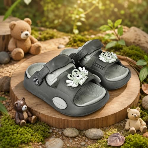 Image of Tiny Tiger Flip Flop Sandal for Baby Boy and Baby Girl, Indoor and Outdoor Clogs for Kids with Strap