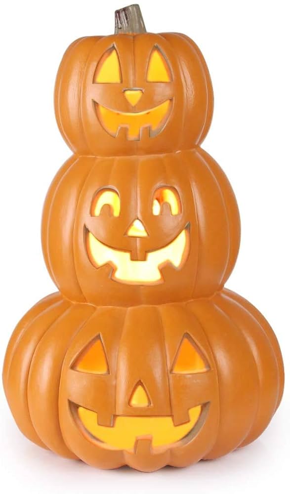 ハロウィン Jack-o'-lantern Abalone DA-11PL MUMTOP Lanterna de abóbora de Halloween, lanterna Jack O